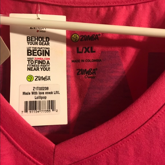 Zumba Top- Made with Zumba Love for Z ❤️ - Picture 3 of 3